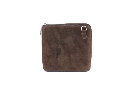 Suede Crossbody Bag Small V155 - Image 28