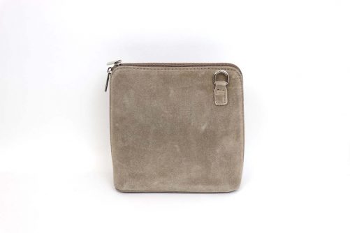 Suede Crossbody Bag Small V155 - Image 37