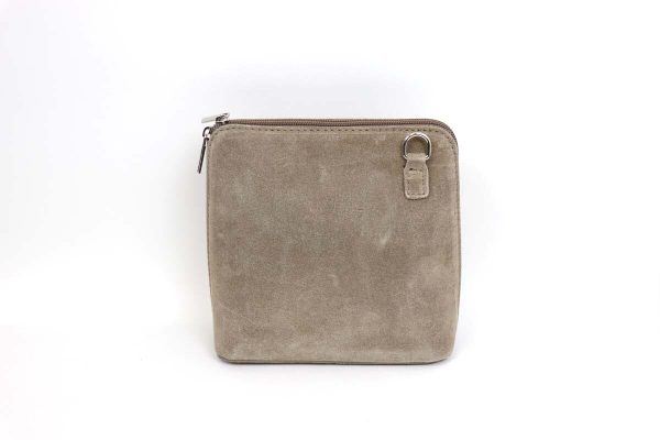 V155S Suede Crossbody Bag Small