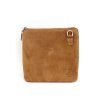 V155S Suede Crossbody Bag Small