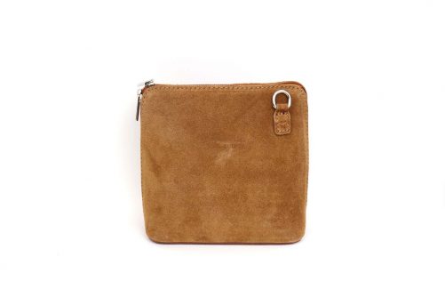 Suede Crossbody Bag Small V155 - Image 35