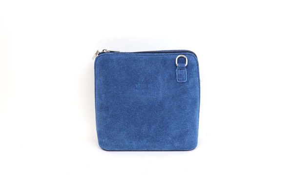 V155S Suede Crossbody Bag Small