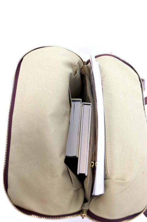 R849L Large Grain Leather Backpack - Image 7