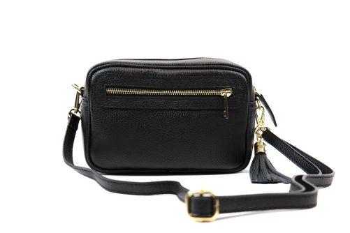 Leather Crossbody Bag V312 - Image 4