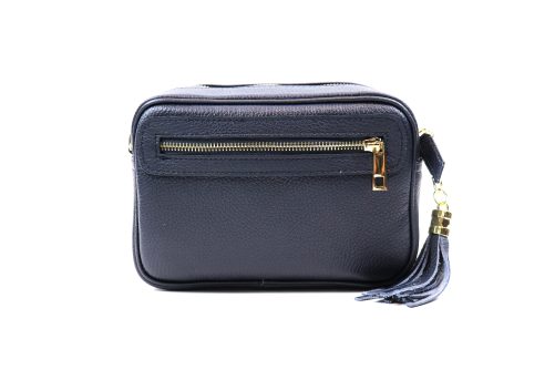 Leather Crossbody Bag V312 - Image 11