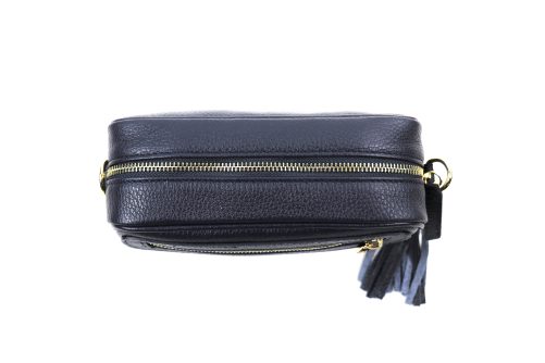 Leather Crossbody Bag V312 - Image 12