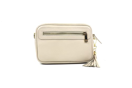 Leather Crossbody Bag V312 - Image 16
