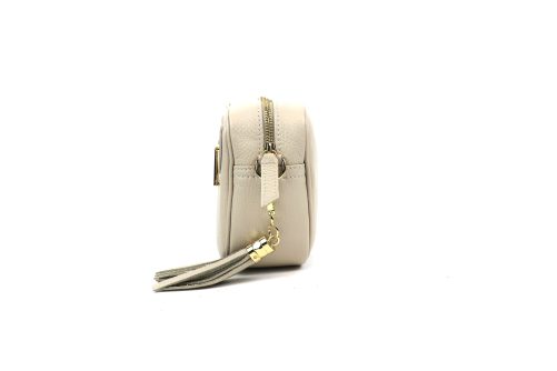 Leather Crossbody Bag V312 - Image 17