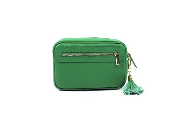 Leather Crossbody Bag V312