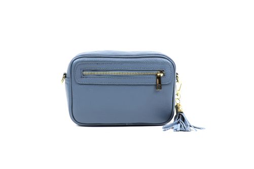 Leather Crossbody Bag V312 - Image 23