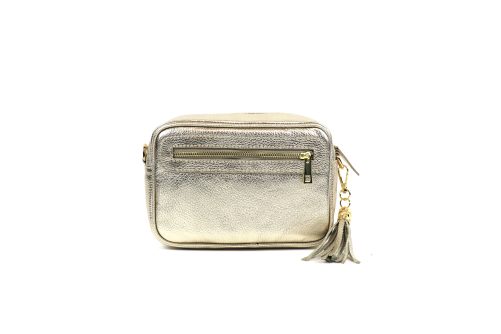 Leather Crossbody Bag V312 - Image 24