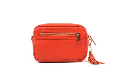 Leather Crossbody Bag V312 - Image 29