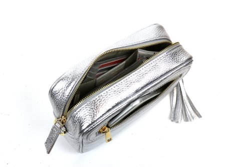 Leather Crossbody Bag V312 - Image 31
