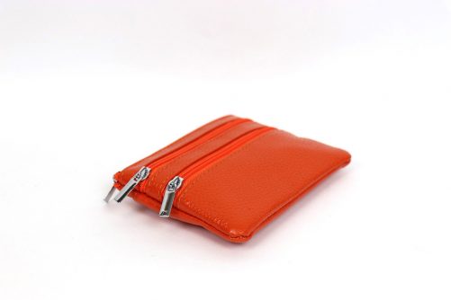 001A Three Zip Small Money Pouch - Image 7