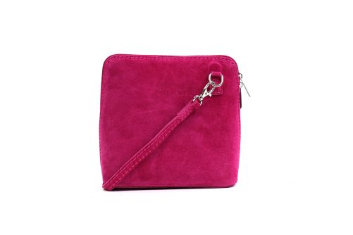 Suede Crossbody Bag Small V155 - Image 6