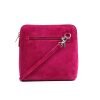 V155S Suede Crossbody Bag Small