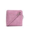 V155S Suede Crossbody Bag Small