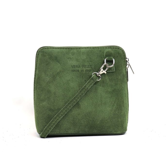Suede Crossbody Bag Small V155