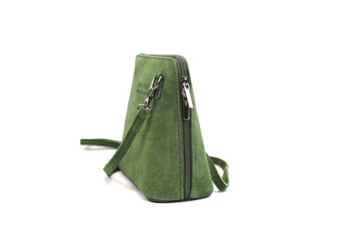 Suede Crossbody Bag Small V155 - Image 2