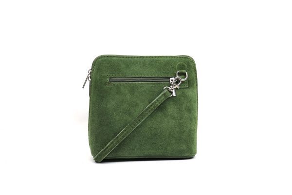 V155S Suede Crossbody Bag Small