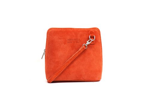 Suede Crossbody Bag Small V155 - Image 12