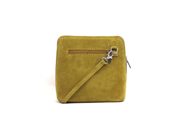V155S Suede Crossbody Bag Small