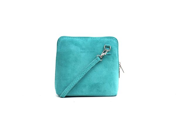 V155S Suede Crossbody Bag Small