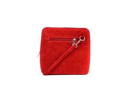 Suede Crossbody Bag Small V155 - Image 25