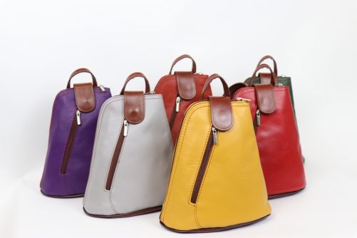 Leather Backpack Small F264 - Image 3