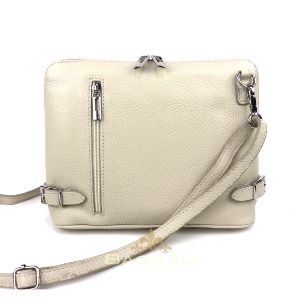 11 V317 Rectangular Leather Shoulder/Crossbody Bag