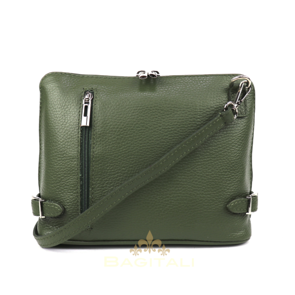 14 V317 Rectangular Leather Shoulder/Crossbody Bag