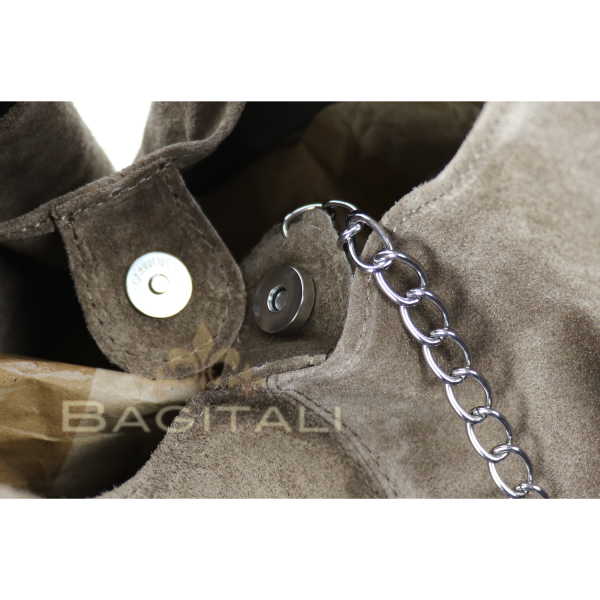 M561S Suede Hobo Bag