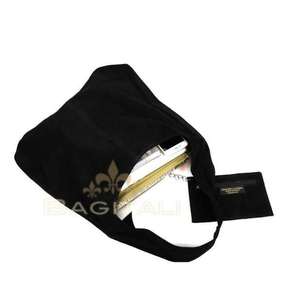 M561S Suede Hobo Bag