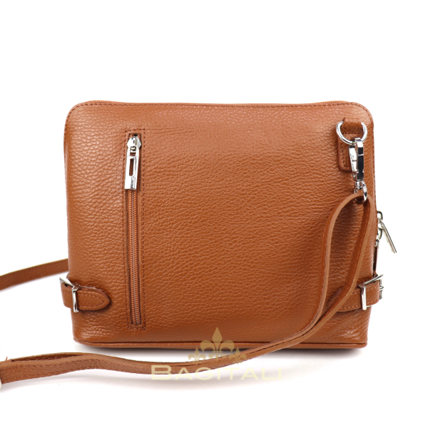 3 V317 Rectangular Leather Shoulder/Crossbody Bag