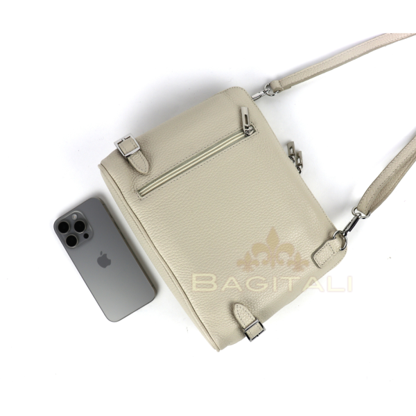 V317 Rectangular Leather Shoulder/Crossbody Bag