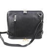 9 V317 Rectangular Leather Shoulder/Crossbody Bag