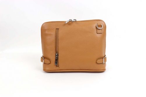 Leather Crossbody Bag V317 - Image 20