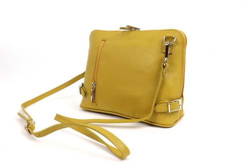 Leather Crossbody Bag V317 - Image 2
