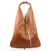 7 M589G Large Leather Hobo Bag