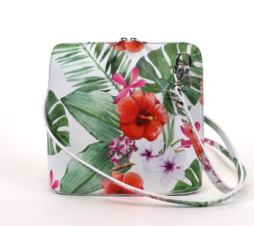 V155 Floral Print Small Crossbody Bag - Image 7