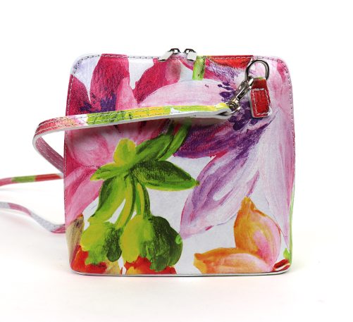 V155 Floral Print Small Crossbody Bag