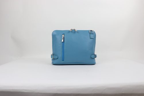 Leather Crossbody Bag V317 - Image 21