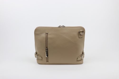 Leather Crossbody Bag V317 - Image 6