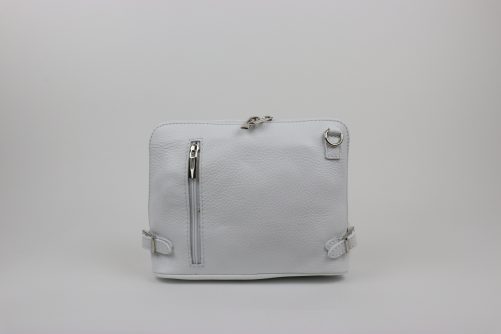 Leather Crossbody Bag V317 - Image 9