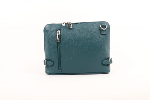 Leather Crossbody Bag V317 - Image 16