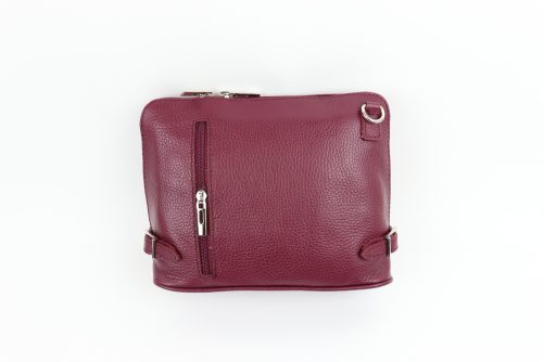 Leather Crossbody Bag V317 - Image 5