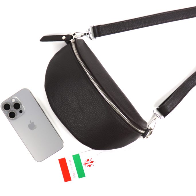 Minimalist Leather Bumbag V322