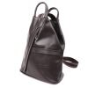 F264 Single Tone Leather Backpack Large
