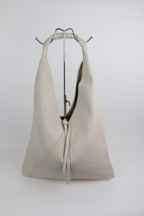 Slouchy Leather Tote Bag M589 - Image 3
