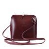 Leather Crossbody Bag Small V155